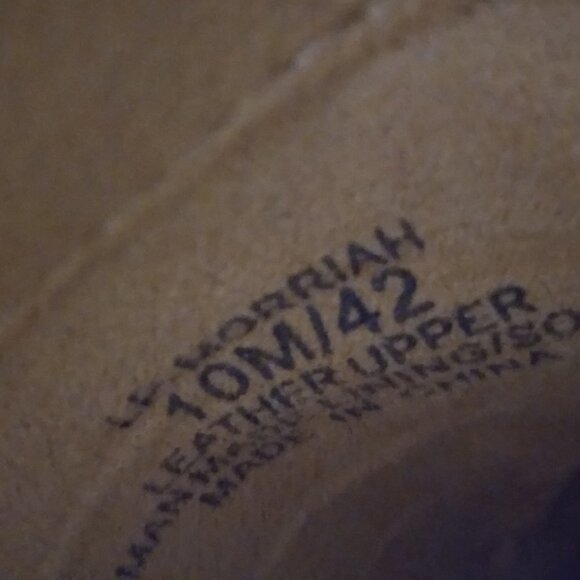 Lucky Brand | Morriah Gray Taupe Leather Ankle Shooties Bootie Loafer | Size 10 - Picture 8 of 8